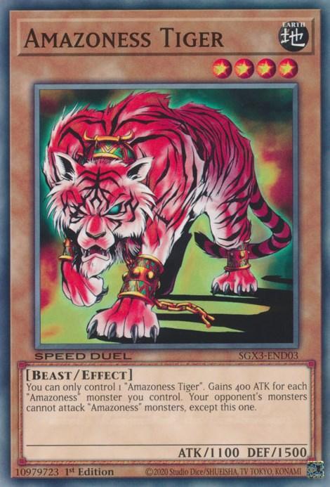 Amazoness Tiger [SGX3-END03] Common - for just $0.15! 