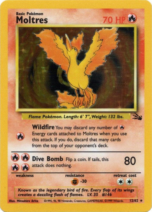 Moltres (12/62) [Fossil Unlimited] - for just $25.20! 