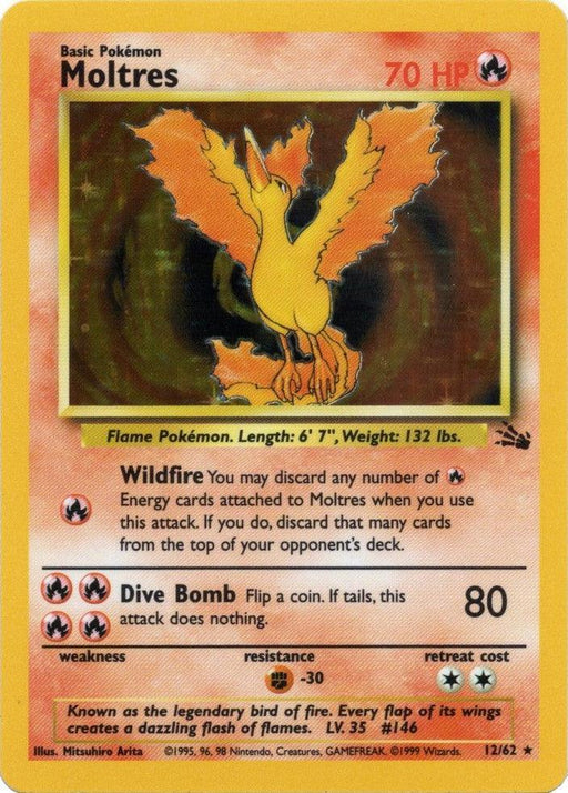 Moltres (12/62) [Fossil Unlimited] - for just $20! 