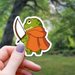 Ranger Tabletop RPG Class Frog Sticker - 3" - for just $3.50! 