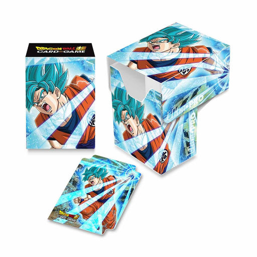Ultra PRO: Deck Box - Full-View (Dragon Ball Super - Super Saiyan Blue Son Goku) - for just $0! 