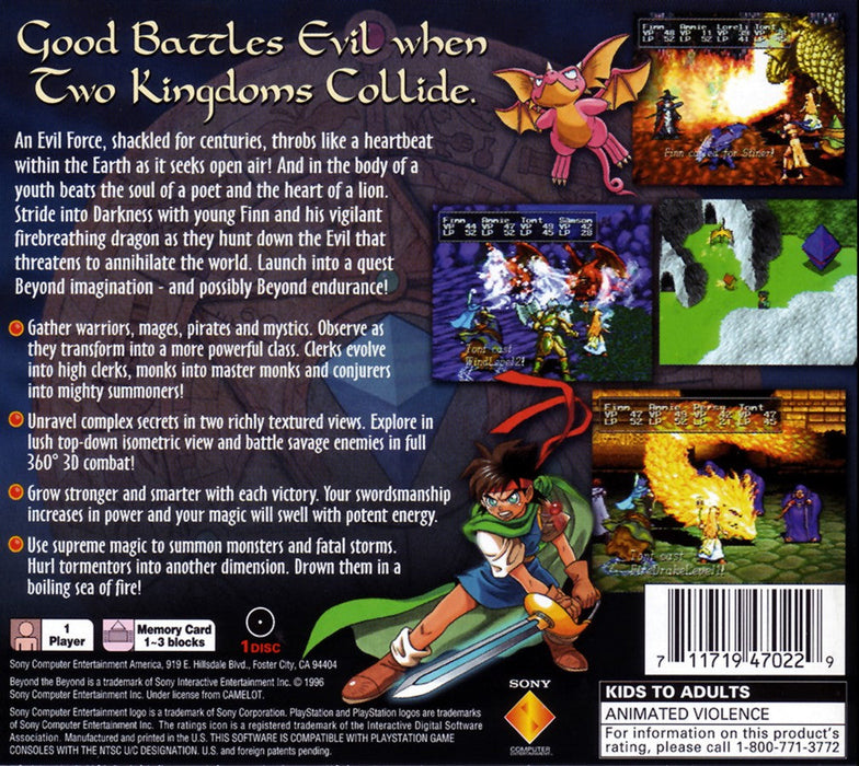 Beyond the Beyond – PlayStation 1 (PS1) - for just $0! 