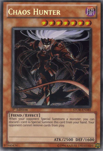 Chaos Hunter [STOR-EN085] Secret Rare - for just $1.05! 