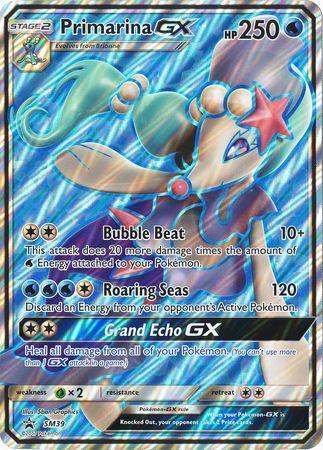 Primarina GX (SM39) (Jumbo Card) [Sun & Moon: Black Star Promos] - for just $4.05! 