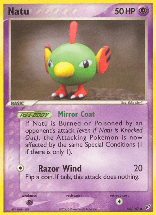 Natu (66/107) [EX: Deoxys] - for just $0.80! 