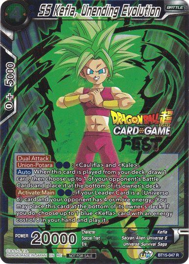 SS Kefla, Unending Evolution (Card Game Fest 2022) (BT15-047) [Tournament Promotion Cards] - for just $0.20! 