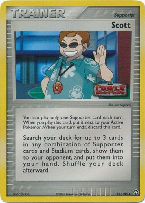 Scott (81/108) (Stamped) [EX: Power Keepers] - for just $4.85! 