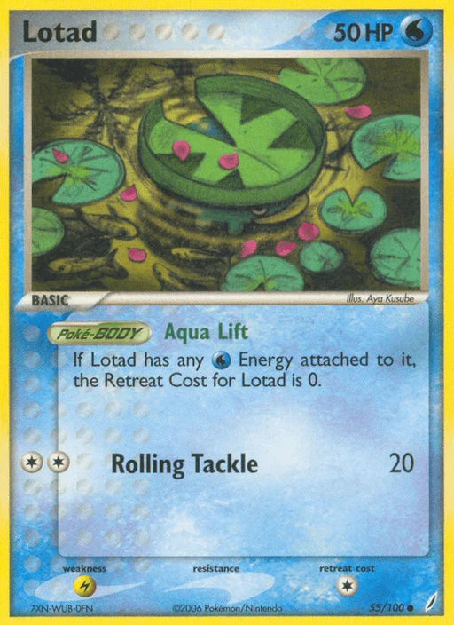 Lotad (55/100) [EX: Crystal Guardians] - for just $0.35! 