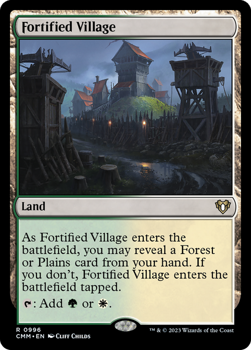 Fortified Village (CMM-996) - Commander Masters - for just $0.07! 