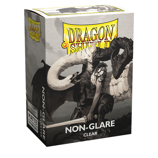 Dragon Shield: Standard 100ct Sleeves - Clear (Non-Glare Matte) - Just $9.95! Shop now at Retro Gaming of Denver