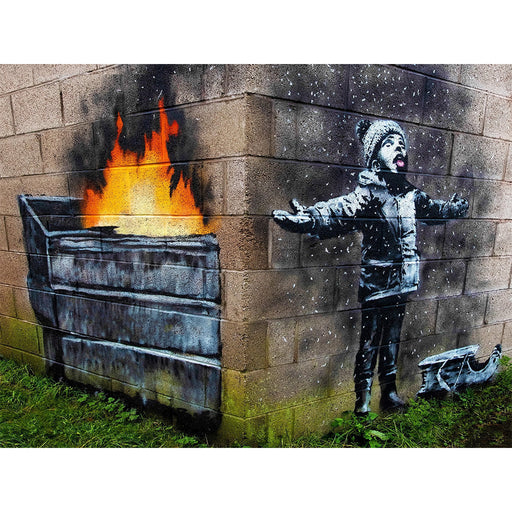 Urban Art Graffiti - Banksy Season’s Greetings - for just $19.99! 