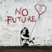 Urban Art Graffiti - Banksy No Future - for just $19.99! 