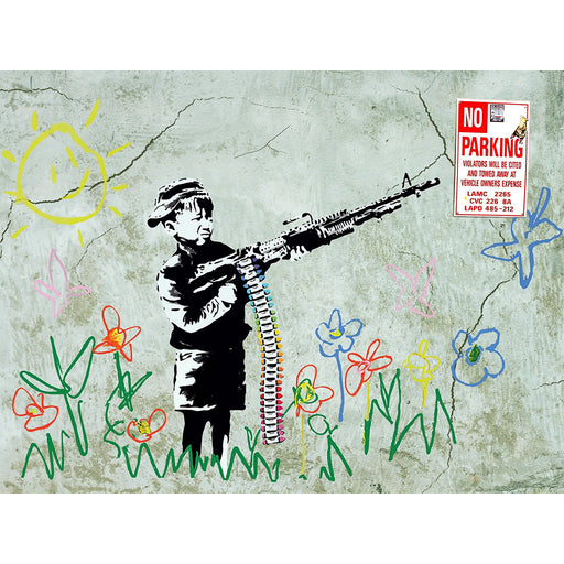 Urban Art Graffiti - Banksy Crayola Shooter - for just $19.99! 