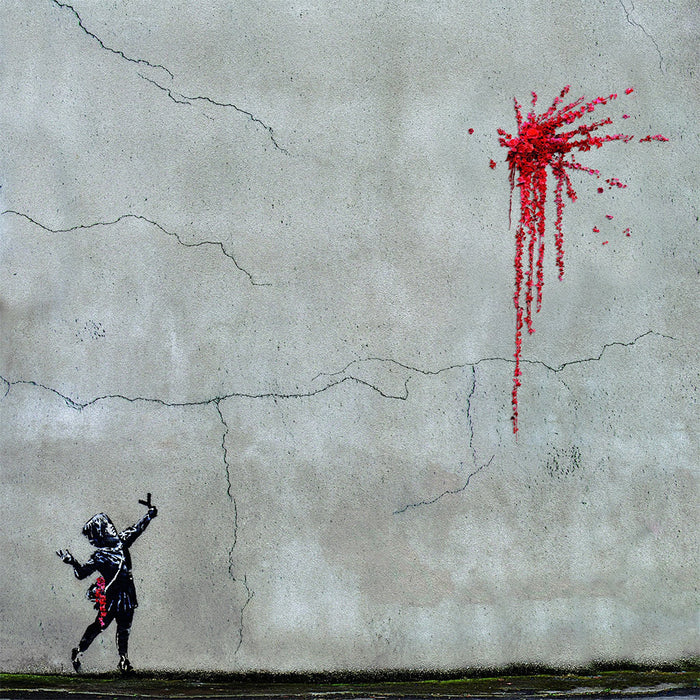 Urban Art Graffiti - Banksy Valentine’s Day - for just $19.99! 