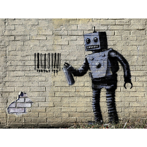 Urban Art Graffiti - Banksy Tagging Robot - for just $19.99! 