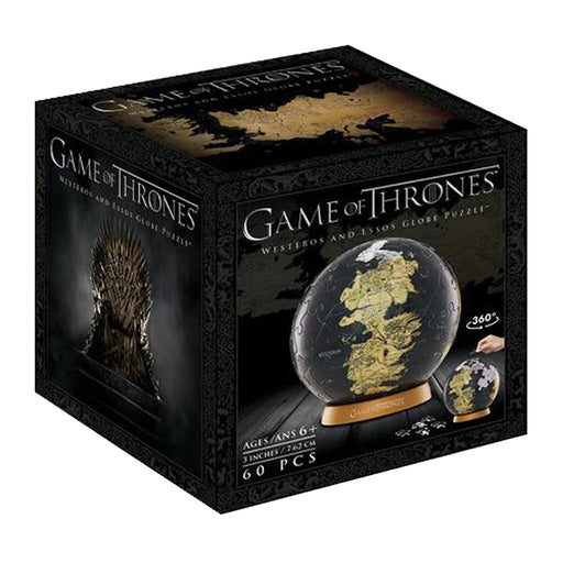 Game of Thrones 3" Globe Puzzle - Premium Puzzle - Just $14.99! Shop now at Retro Gaming of Denver