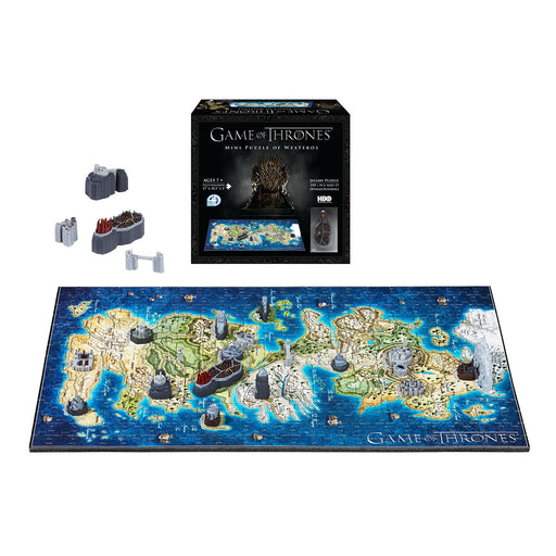 Game of Thrones - Mini Westeros 4D Puzzle - Premium Puzzle - Just $34.99! Shop now at Retro Gaming of Denver