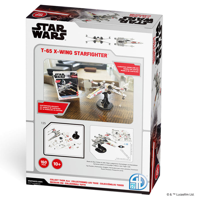 4D Paper Model Kit: Star Wars T-65B X-Wing Star Fighter - for just $34.99! 