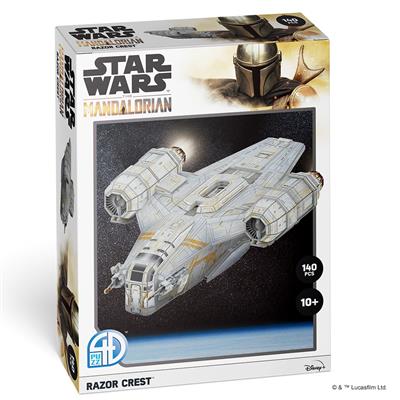 4D Paper Model Kit: Star Wars Razor Crest - for just $34.99! 