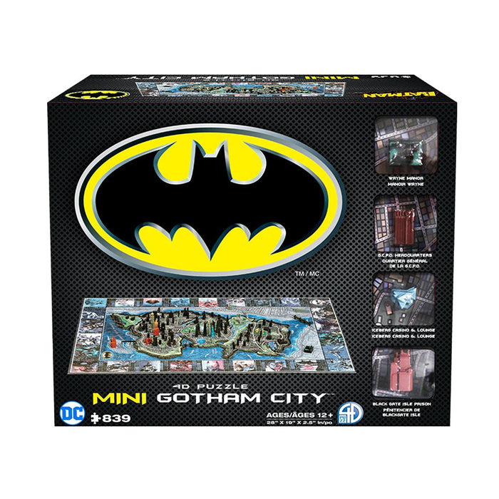Batman - Mini Gotham City 4D Puzzle - for just $49.99! 