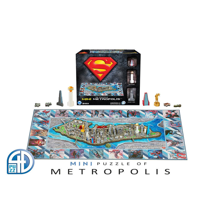 Superman - Mini Metropolis 4D Puzzle - for just $49.99! 
