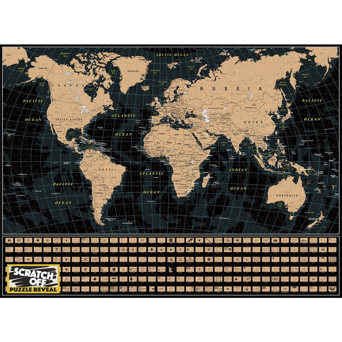 Scratch Off: World Travel Map - for just $19.99! 