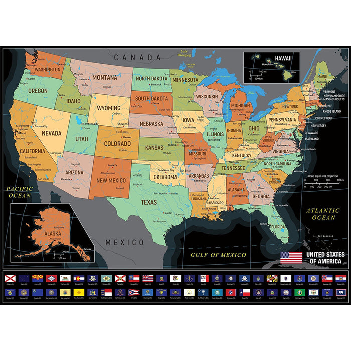 Scratch Off: USA Travel Map - for just $19.99! 