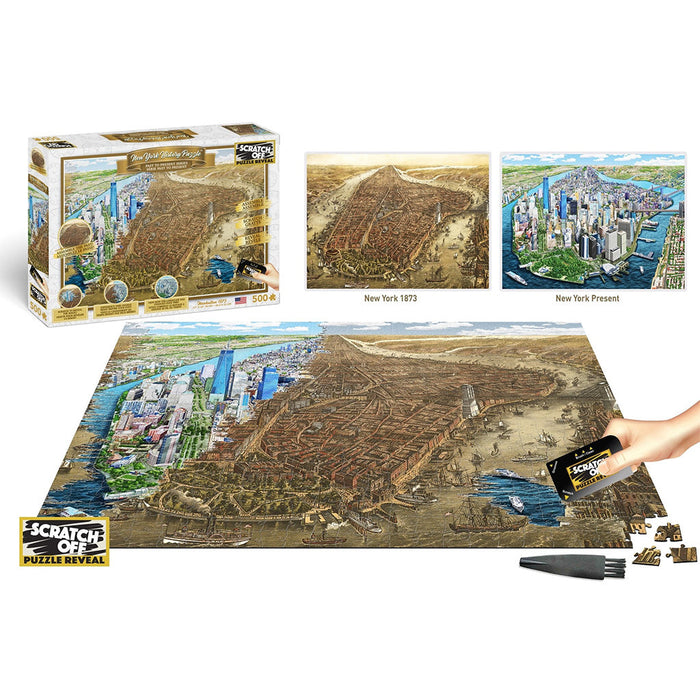 Scratch Off: History Puzzle - New York City - for just $19.99! 