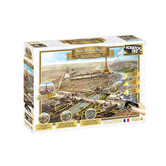Scratch Off: History Puzzle - Paris - for just $19.99! 