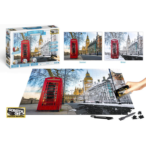 Scratch Off: Seasons Puzzle - Big Ben - for just $19.99! 