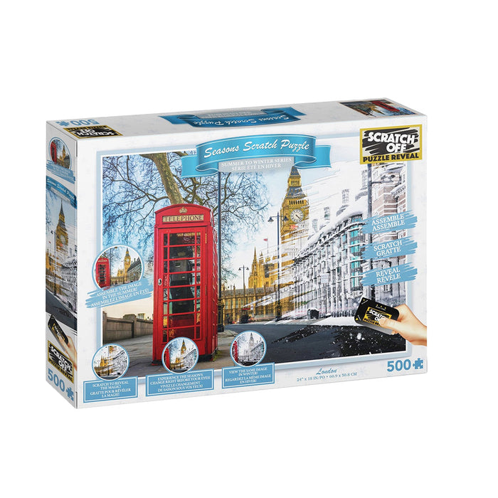 Scratch Off: Seasons Puzzle - Big Ben - for just $19.99! 
