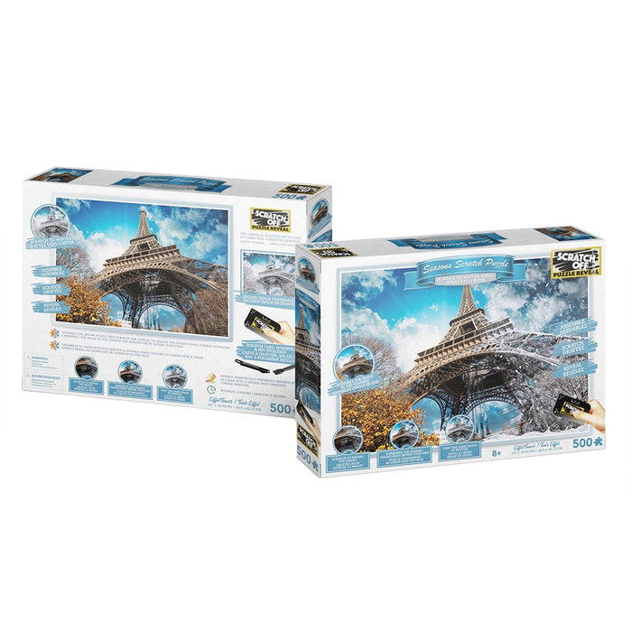 Scratch Off: Seasons Puzzle - Eiffel Tower - for just $19.99! 
