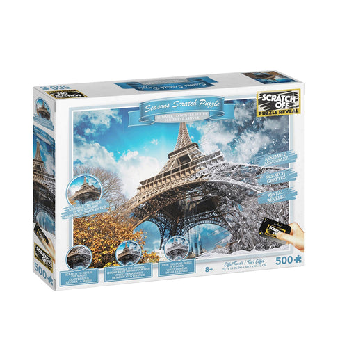 Scratch Off: Seasons Puzzle - Eiffel Tower - for just $19.99! 