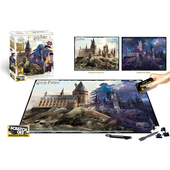 Scratch Off: Harry Potter - Hogwarts Day to Night - for just $19.99! 