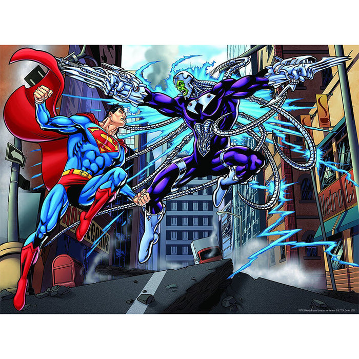 Lenticular 3D Puzzle: DC - Superman vs Electro - for just $14.99! 