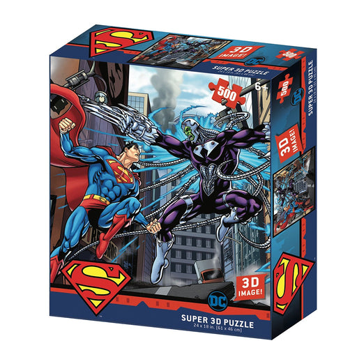 Lenticular 3D Puzzle: DC - Superman vs Electro - for just $14.99! 