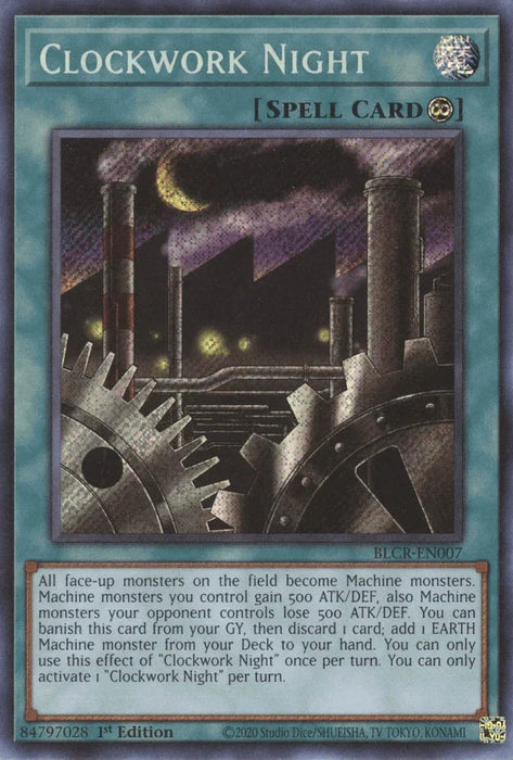 Clockwork Night [BLCR-EN007] Secret Rare - for just $1.40! 