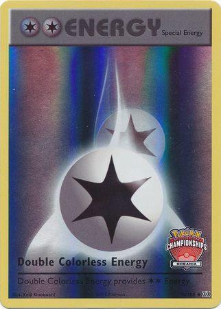 Double Colorless Energy (90/108) (Oceania Championship Promo) [XY: Evolutions] - for just $100! 