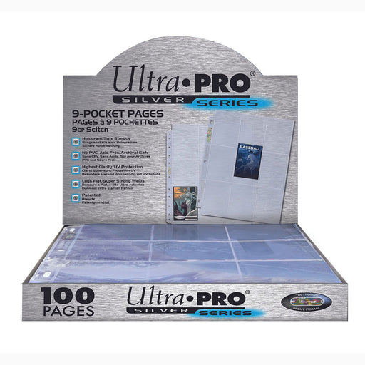Ultra PRO: 9-Pocket Pages - Silver Series (3-Holes / 100-Pack) - for just $16.95! 