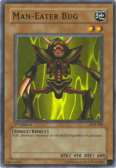 Man-Eater Bug [LOB-108] Super Rare - for just $0.85! 