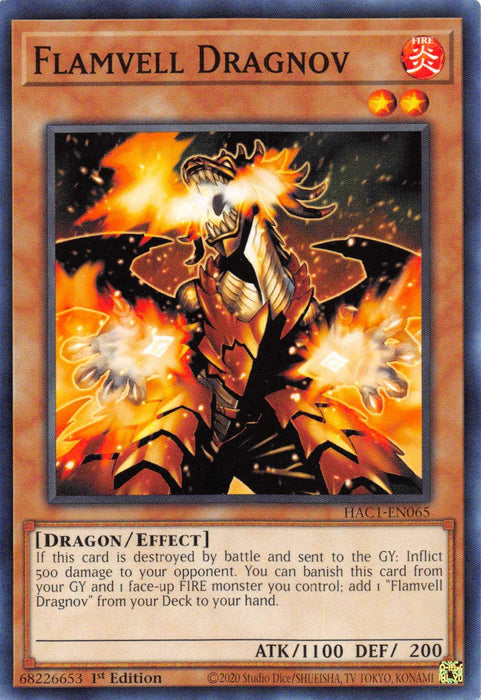 Flamvell Dragnov [HAC1-EN065] Common - for just $0.10! 