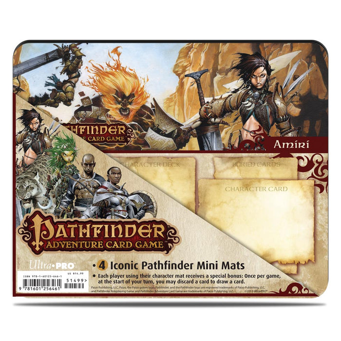 Ultra PRO: Playmat - Pathfinder (7 Iconic Pathfinder Mini Mats) - Just $0! Shop now at Retro Gaming of Denver