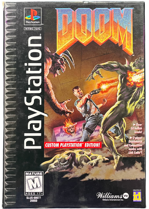 Doom [Long Box] – PlayStation 1 (PS1) - for just $35.99! 