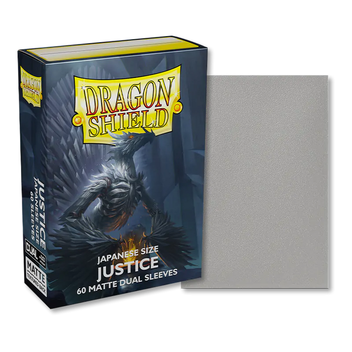 Dragon Shield: Japanese Size 60ct Art Sleeves - Justice (Dual Matte) - Just $6.95! Shop now at Retro Gaming of Denver