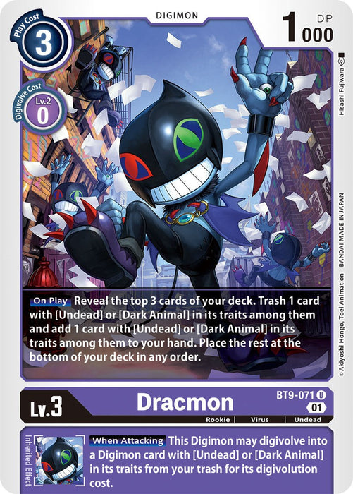 Dracmon [BT9-071] [X Record] - Just $0.09! Shop now at Retro Gaming of Denver