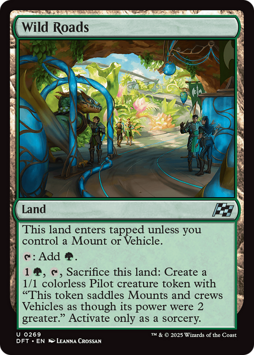 Wild Roads (DFT-269) - Aetherdrift Foil - for just $0.03! 