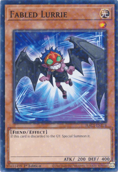 Fabled Lurrie (Duel Terminal) [HAC1-EN124] Common - for just $0.55! 