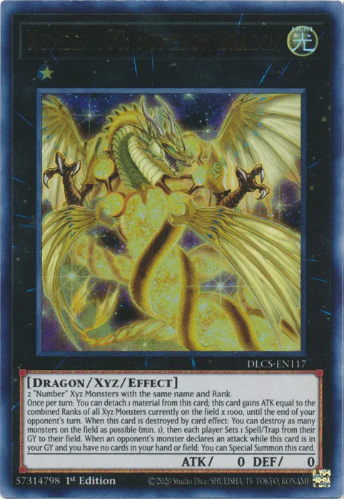 Number 100: Numeron Dragon [DLCS-EN117] Ultra Rare - for just $0.25! 
