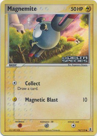 Magnemite (74/113) (Stamped) [EX: Delta Species] - for just $6.95! 