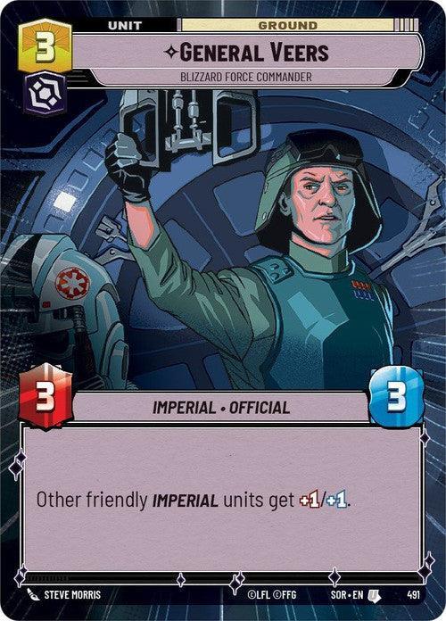 General Veers - Blizzard Force Commander (Hyperspace) (491) [Spark of Rebellion] - for just $0.15! 